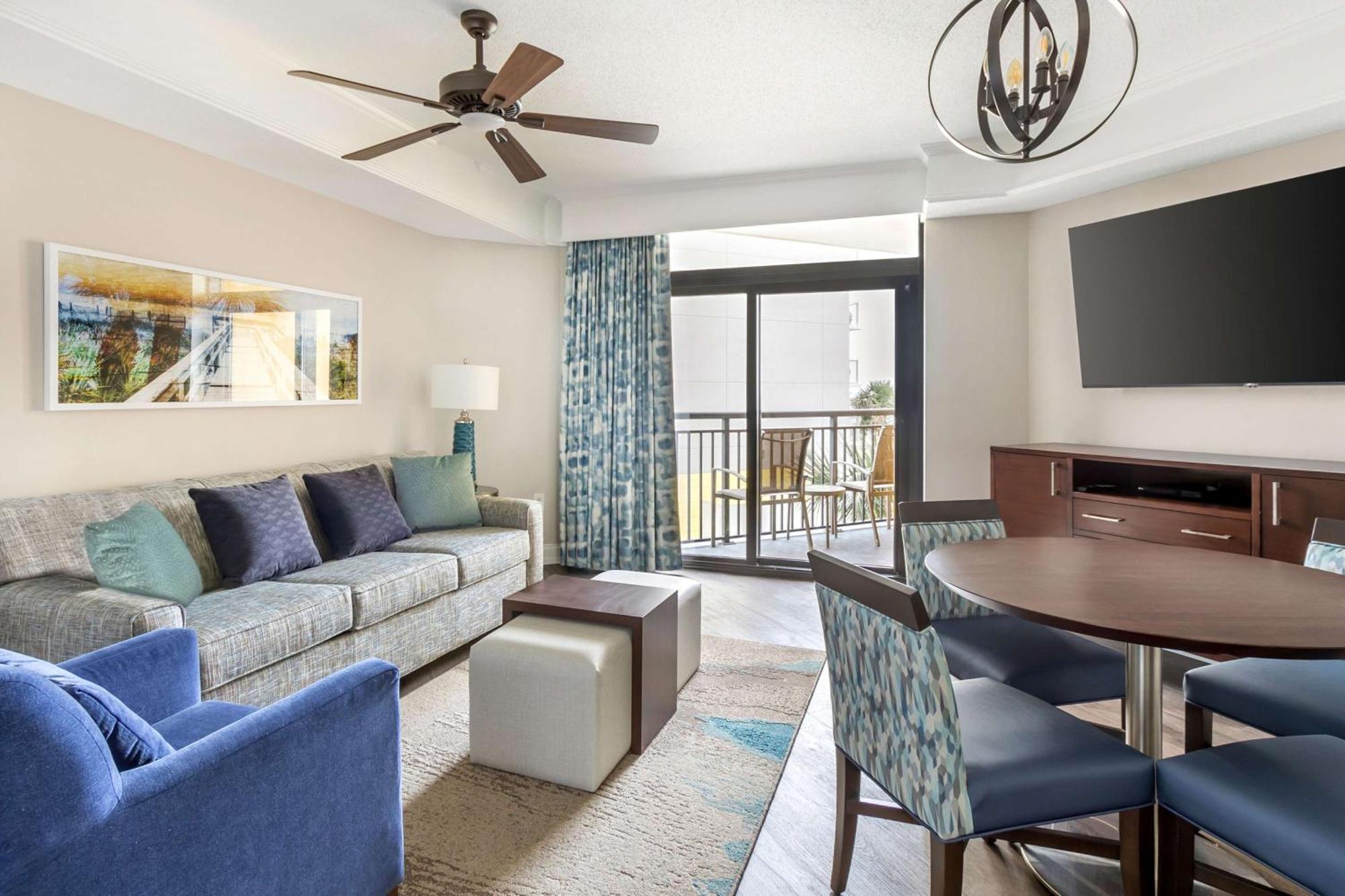Hilton Grand Vacations Club Anderson Ocean Myrtle Beach Bagian luar foto